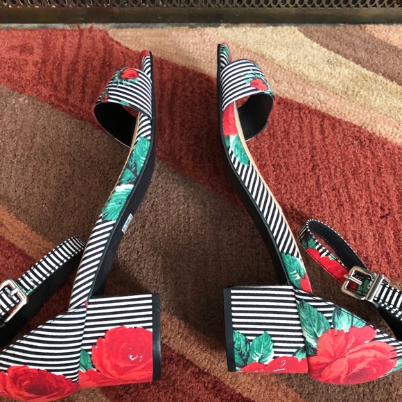 Torrid Ankle strap low Block Heels - Picture 5 of 8